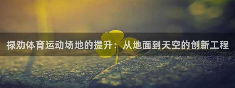 中欧体育在线：禄劝体育运动场地的提升：从地面到天空的创新工程