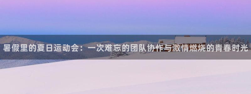 中欧体育kok官网首页：暑假里的夏日运动会：一次难忘的团队协作与激情燃烧的青春时光